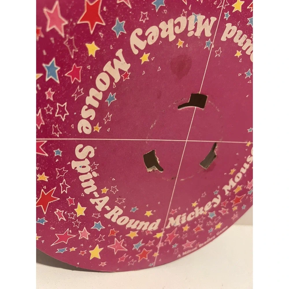 DISNEY MICKEY‎ MOUSE Replacement Round Board Disney Spin Around Game